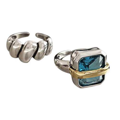 Blauer Ring