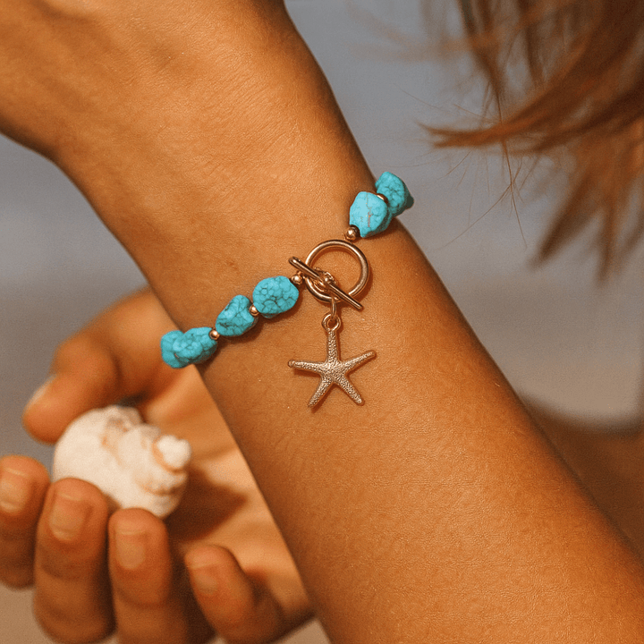 Blauer Meerjungfrauenarmband
