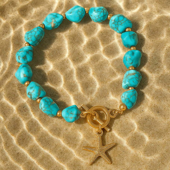 Blauer Meerjungfrauenarmband