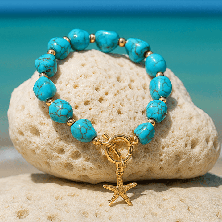 Blauer Meerjungfrauenarmband