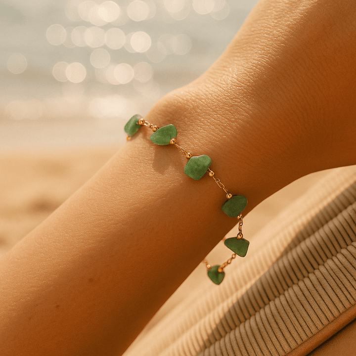Armband mit Meeresfragmenten
