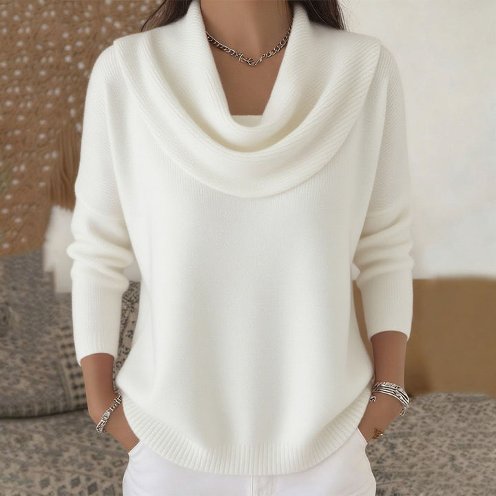 Diana | Weicher Pullover mit Rundsaum