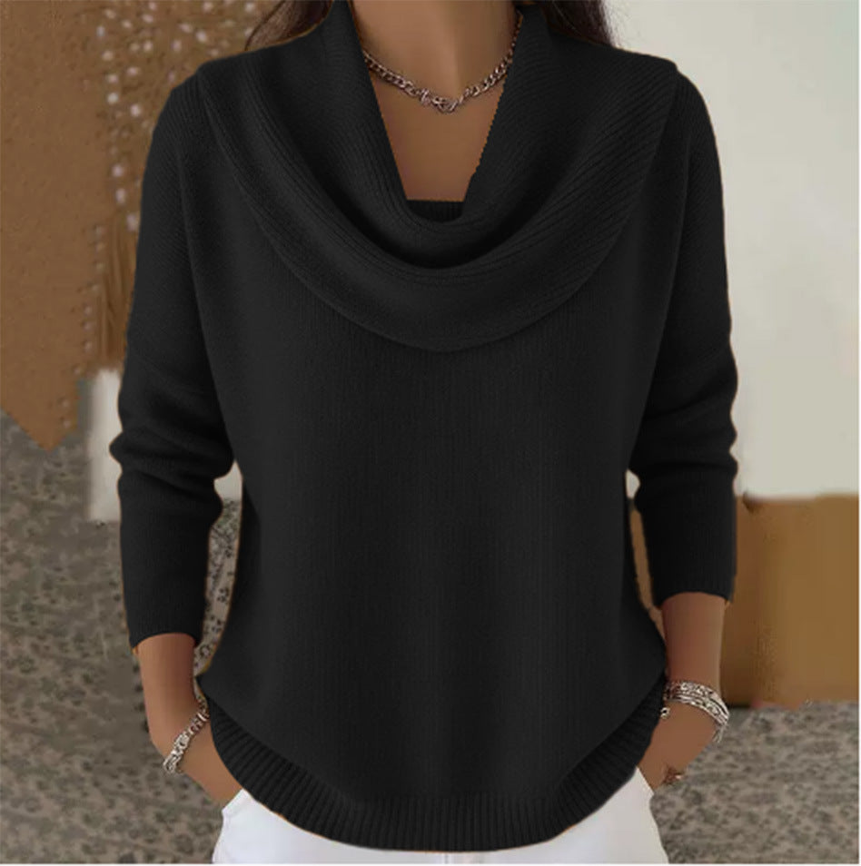 Diana | Weicher Pullover mit Rundsaum