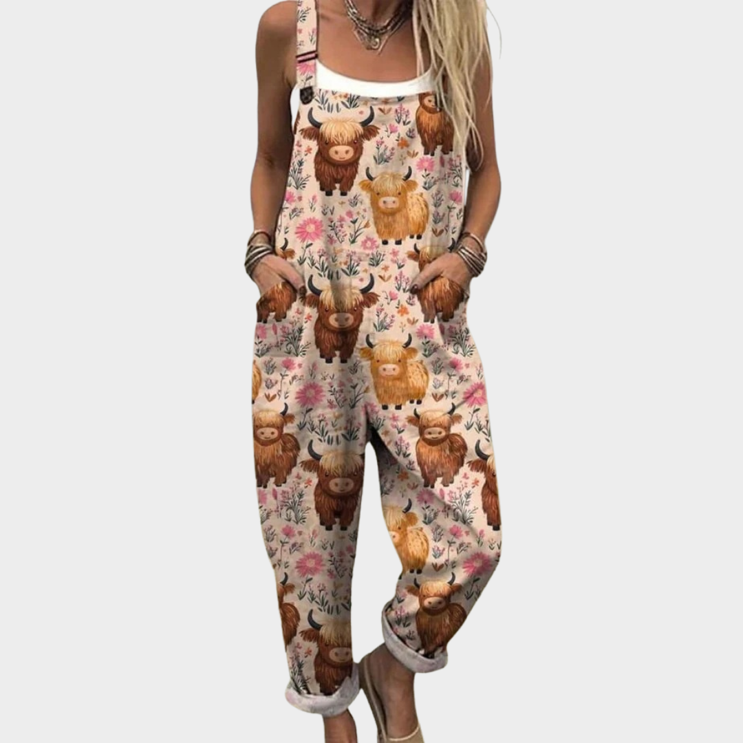 Beatrice | Ländlicher Boho-Druck zart