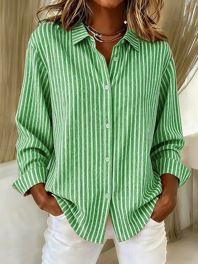Lucrezia | Eleganter Cardigan mit Hemdkragen