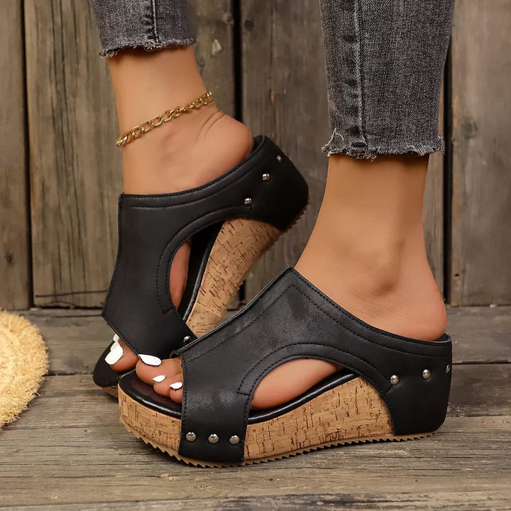 Erika | Lumi Stud Wedges