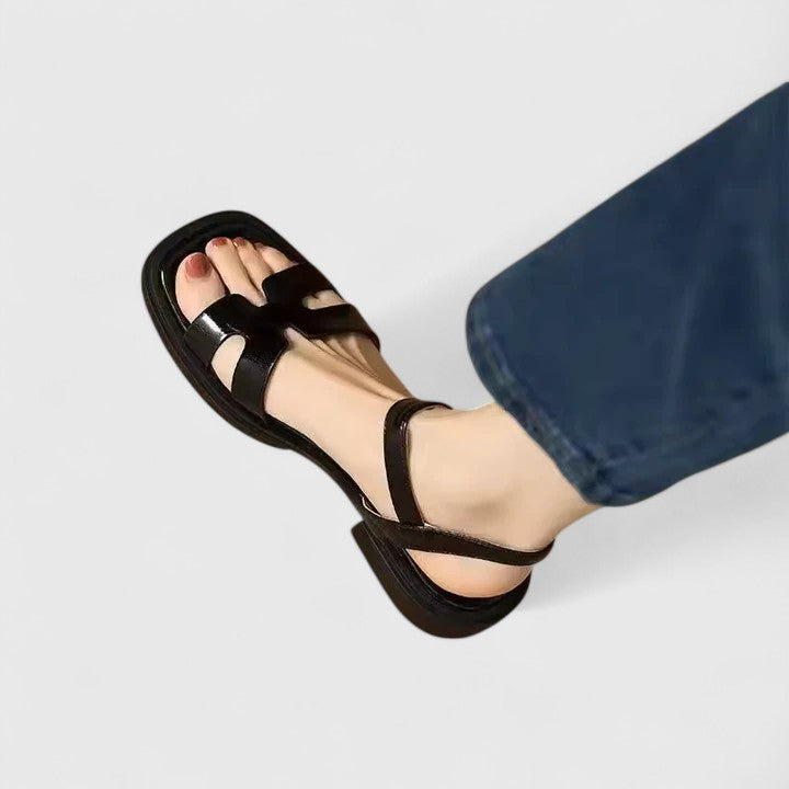 Bianca | Elegante Flache Sandalen