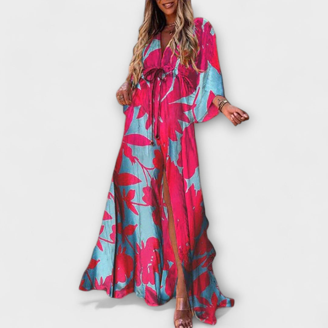 Isla - Stilvolles Buntes Kleid