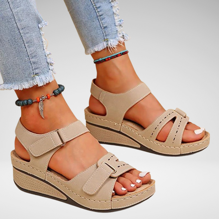 Petra Damen Komfortsandalen
