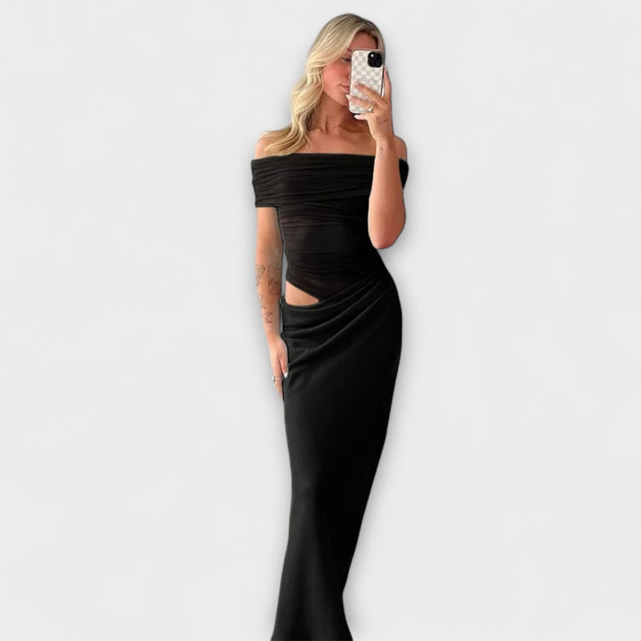 Puss - Rüschendes Unregelmässiges Kleid