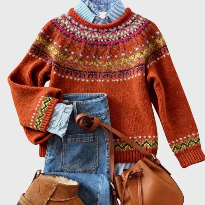 Simone | Schicker Vintage Pullover