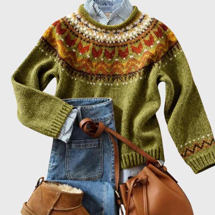 Ardena | Klassischer Vintage Pullover
