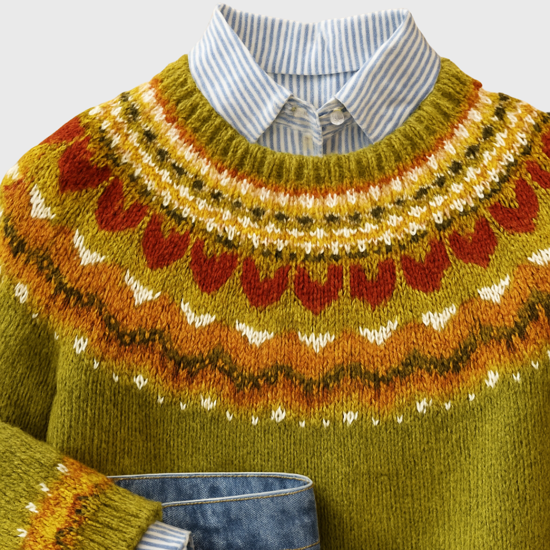 Ardena | Klassischer Vintage Pullover