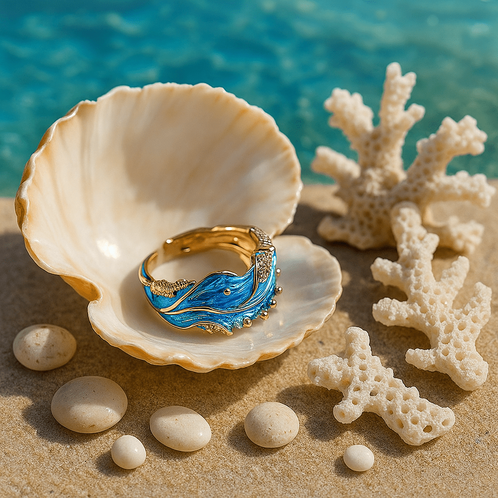 Vintage naarmutettu Ring