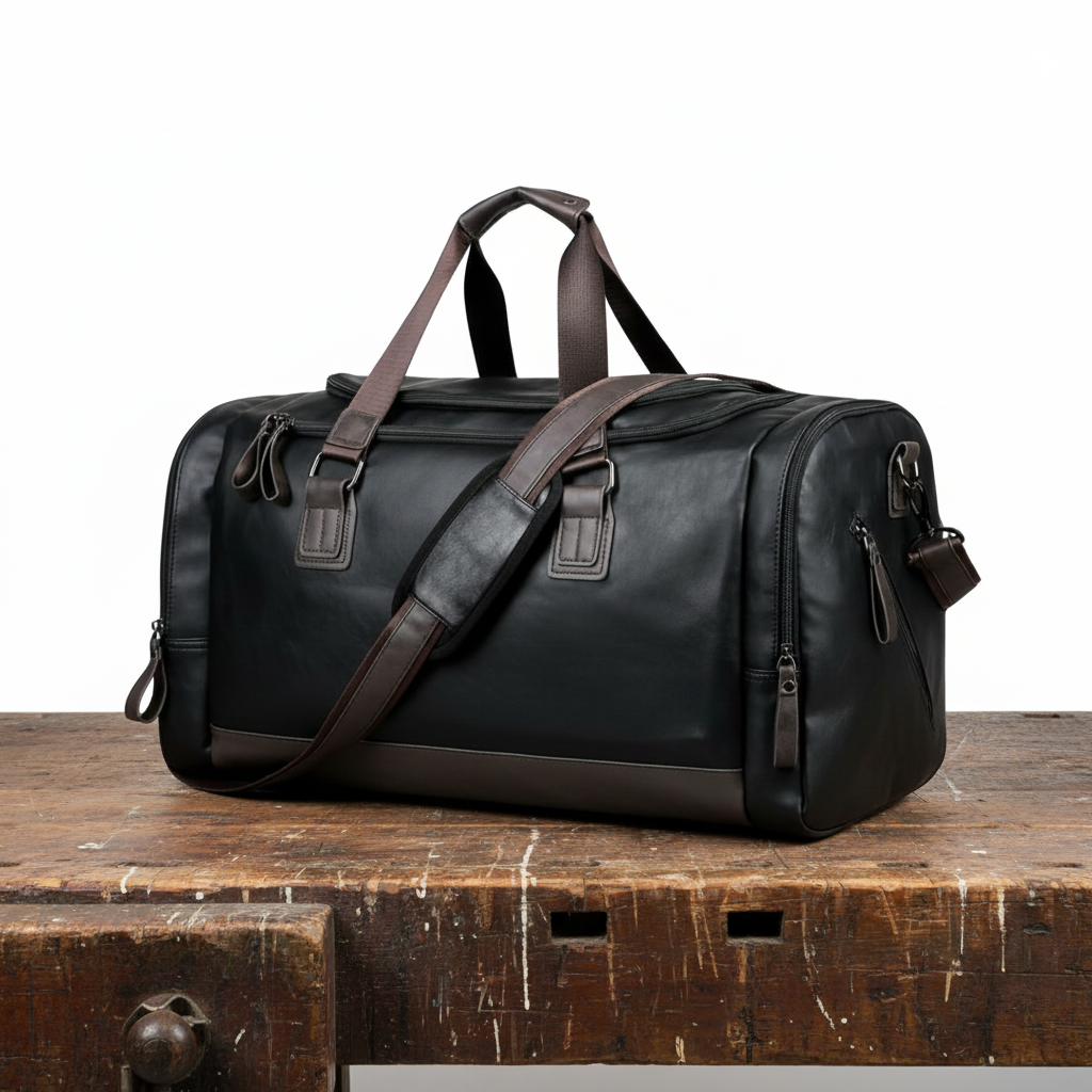 Oskar Leder-Reisetasche