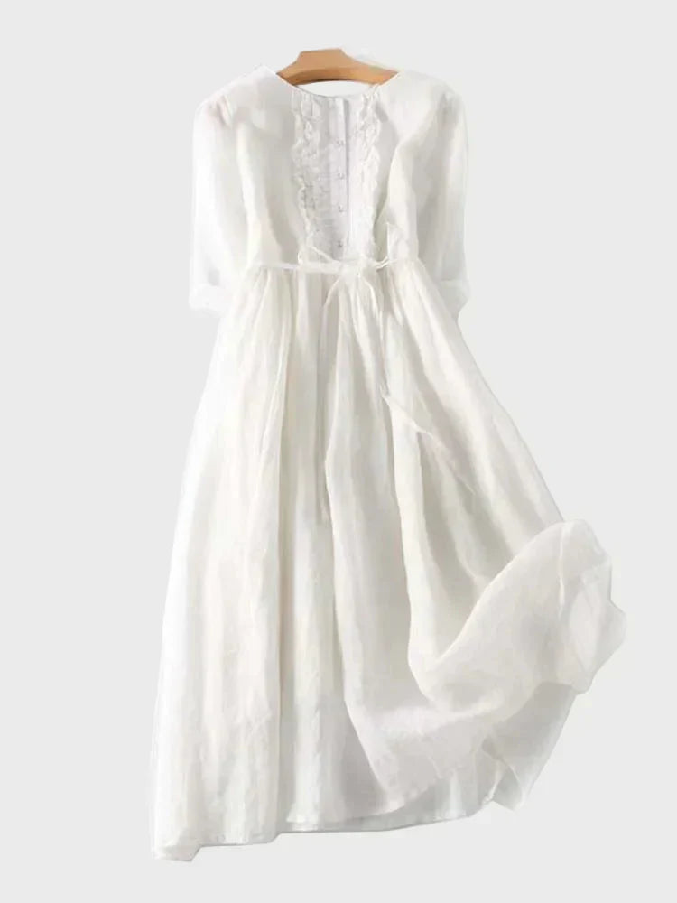 Minimalistisches Langkleid