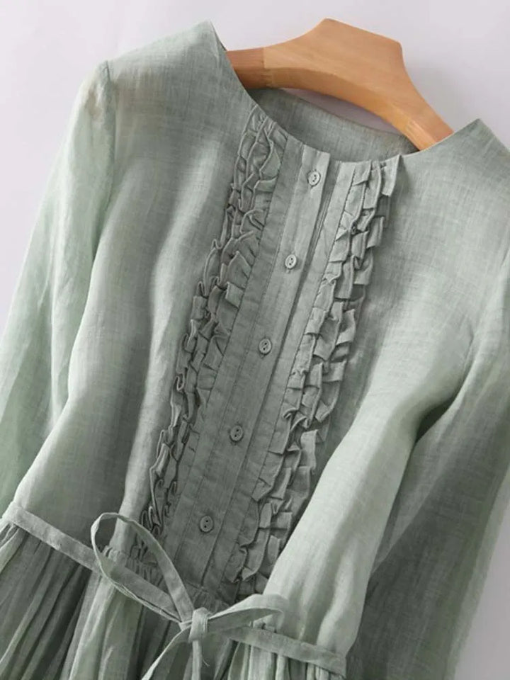 Minimalistisches Langkleid