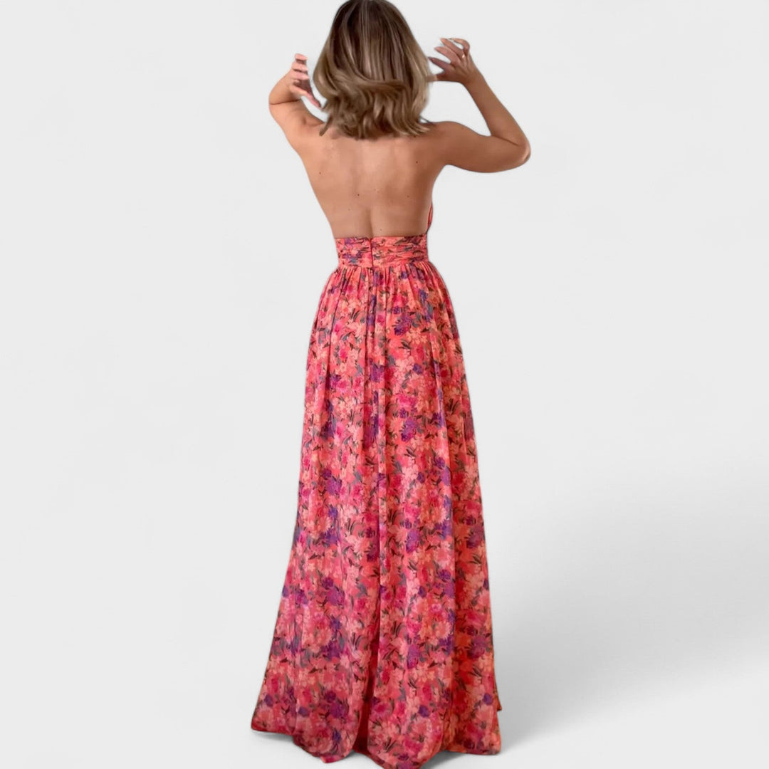 Florária - Langes Kleid mit Cut-Outs
