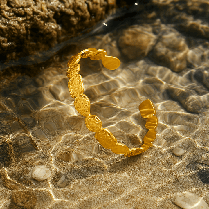 Goldene Sandreflexe