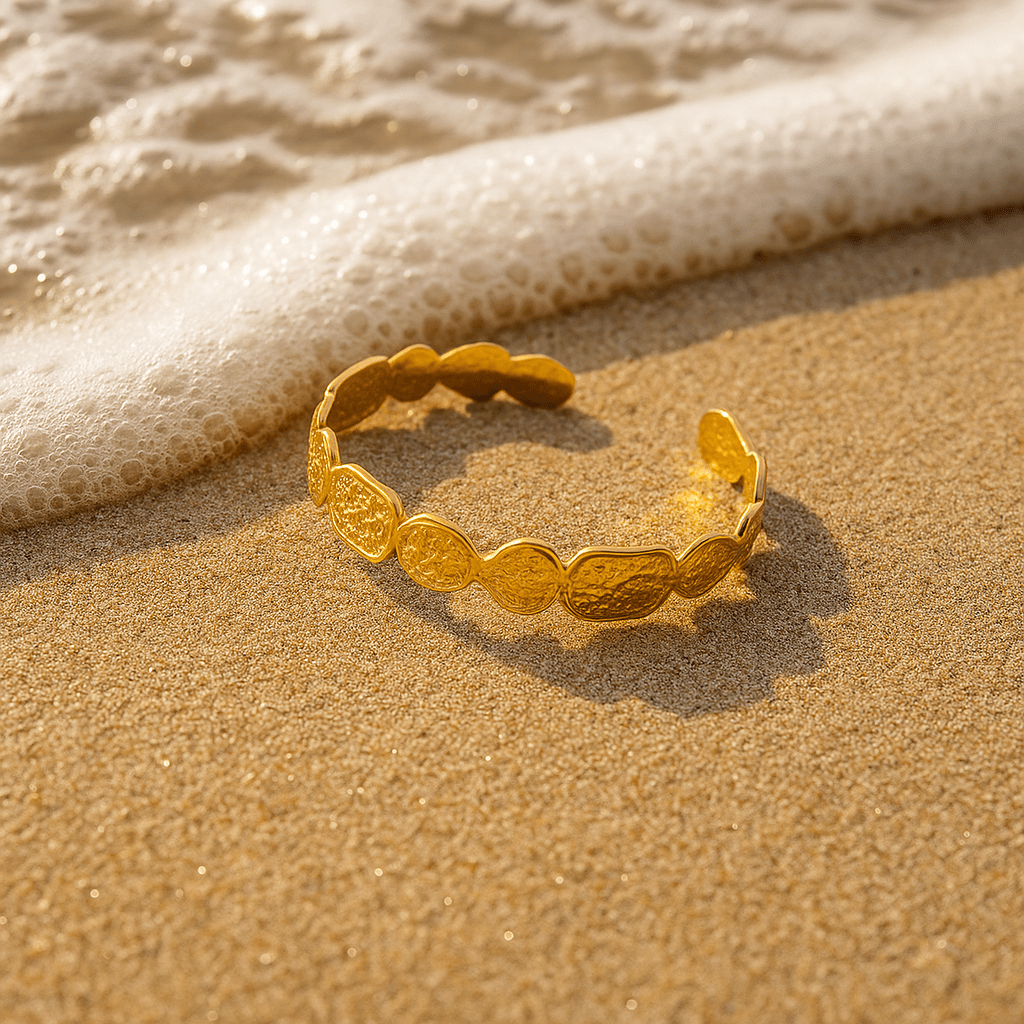 Goldene Sandreflexe