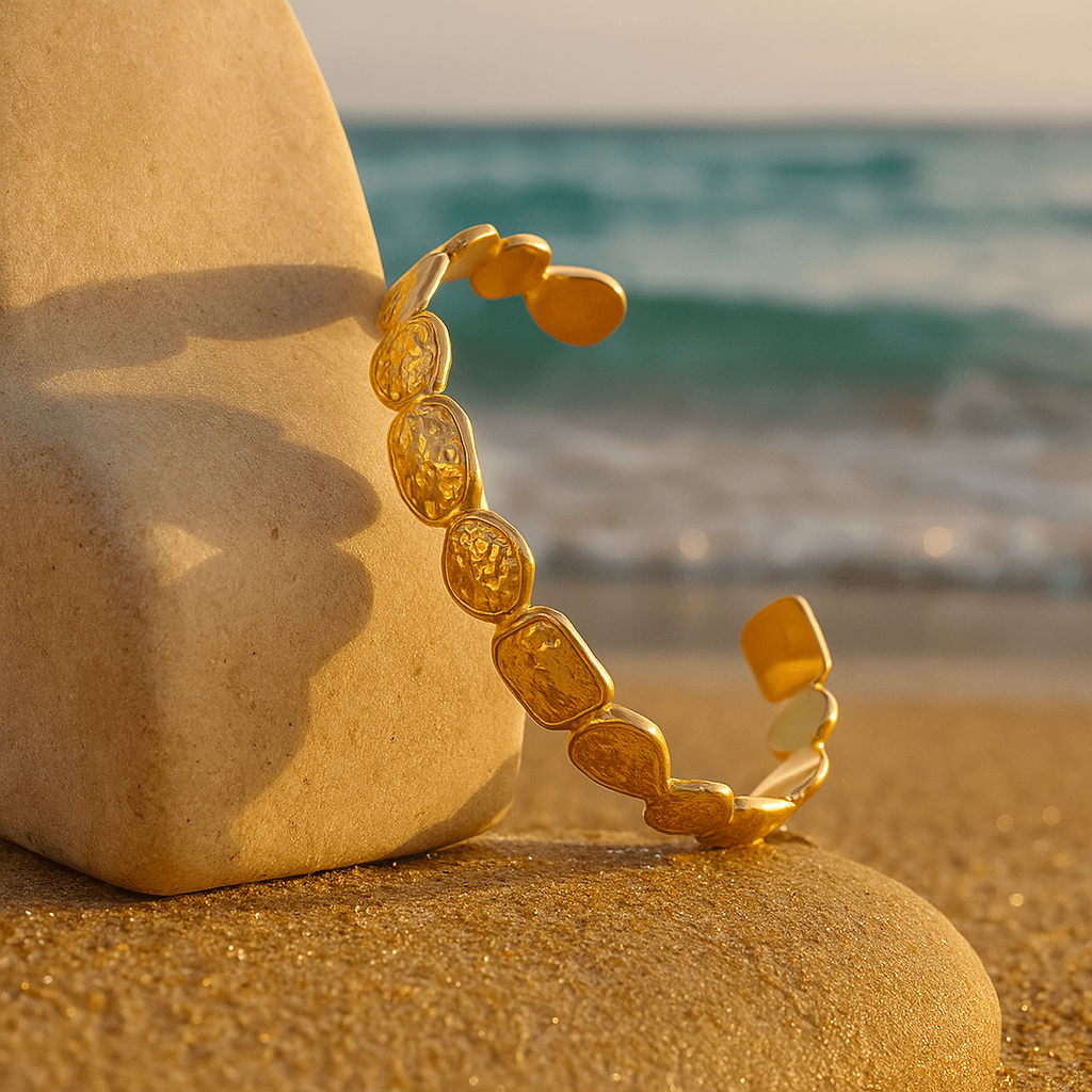 Goldene Sandreflexe