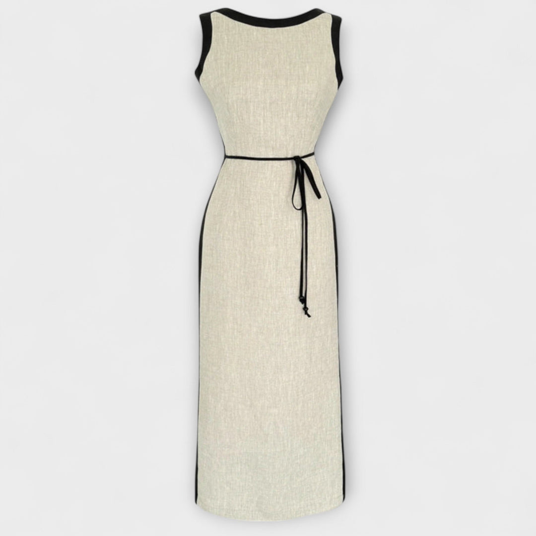 Irene - Schickes ärmelloses Kleid