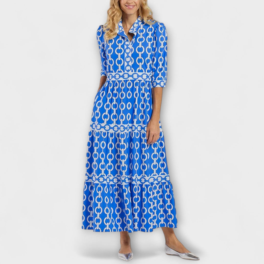 Sofia - Midi-Kleid mit Ketten
