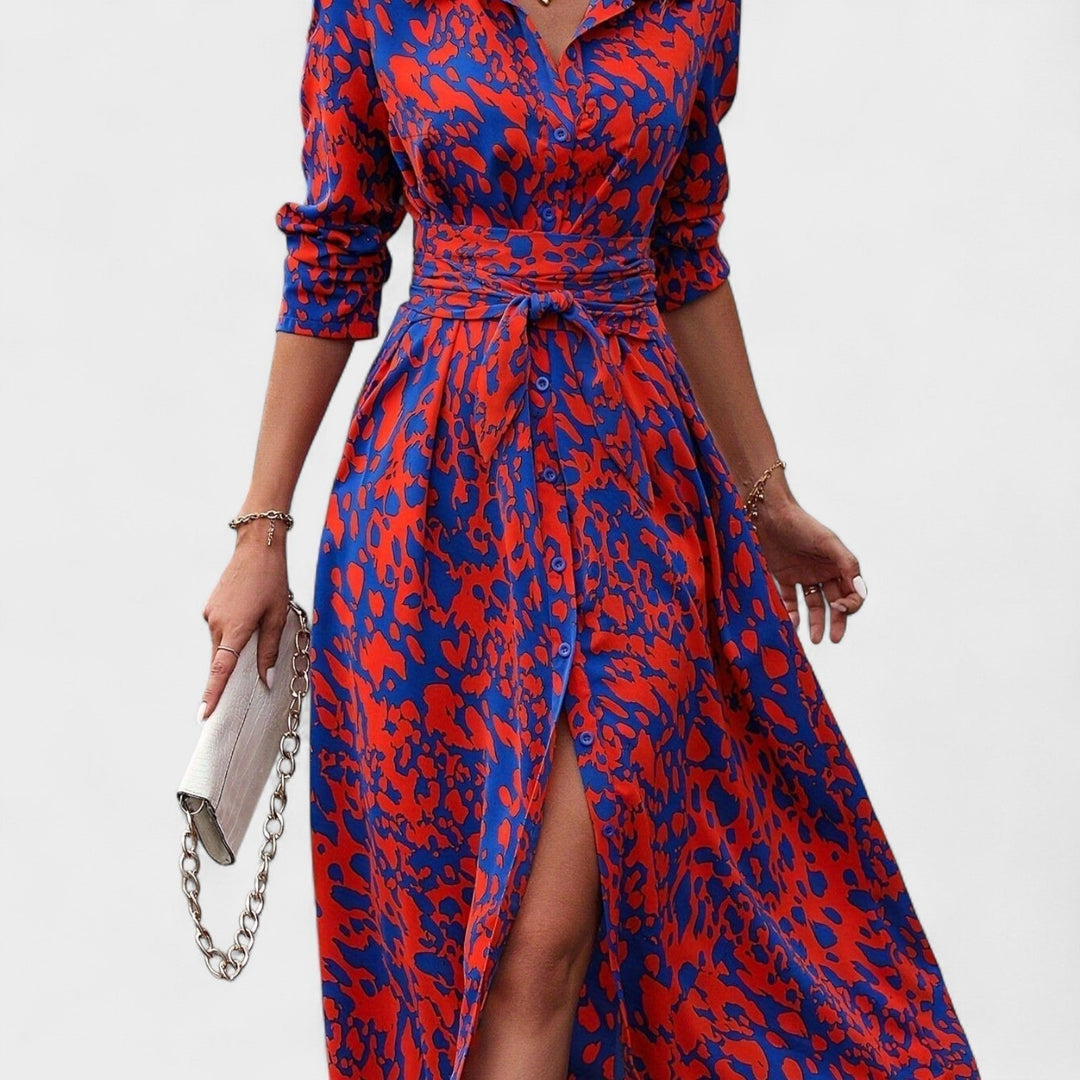 Bianca - Tiermuster Kleid