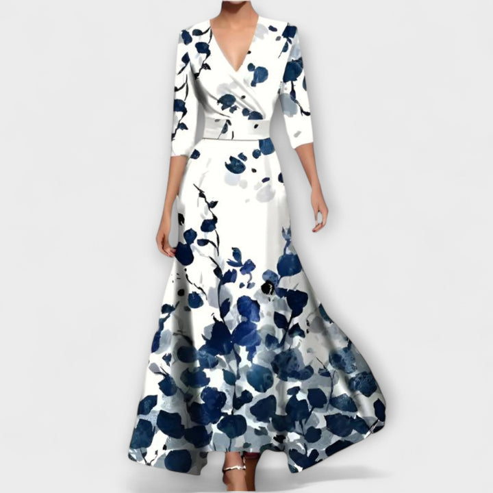 Alma - Elegantes Mouw Design Damenkleid