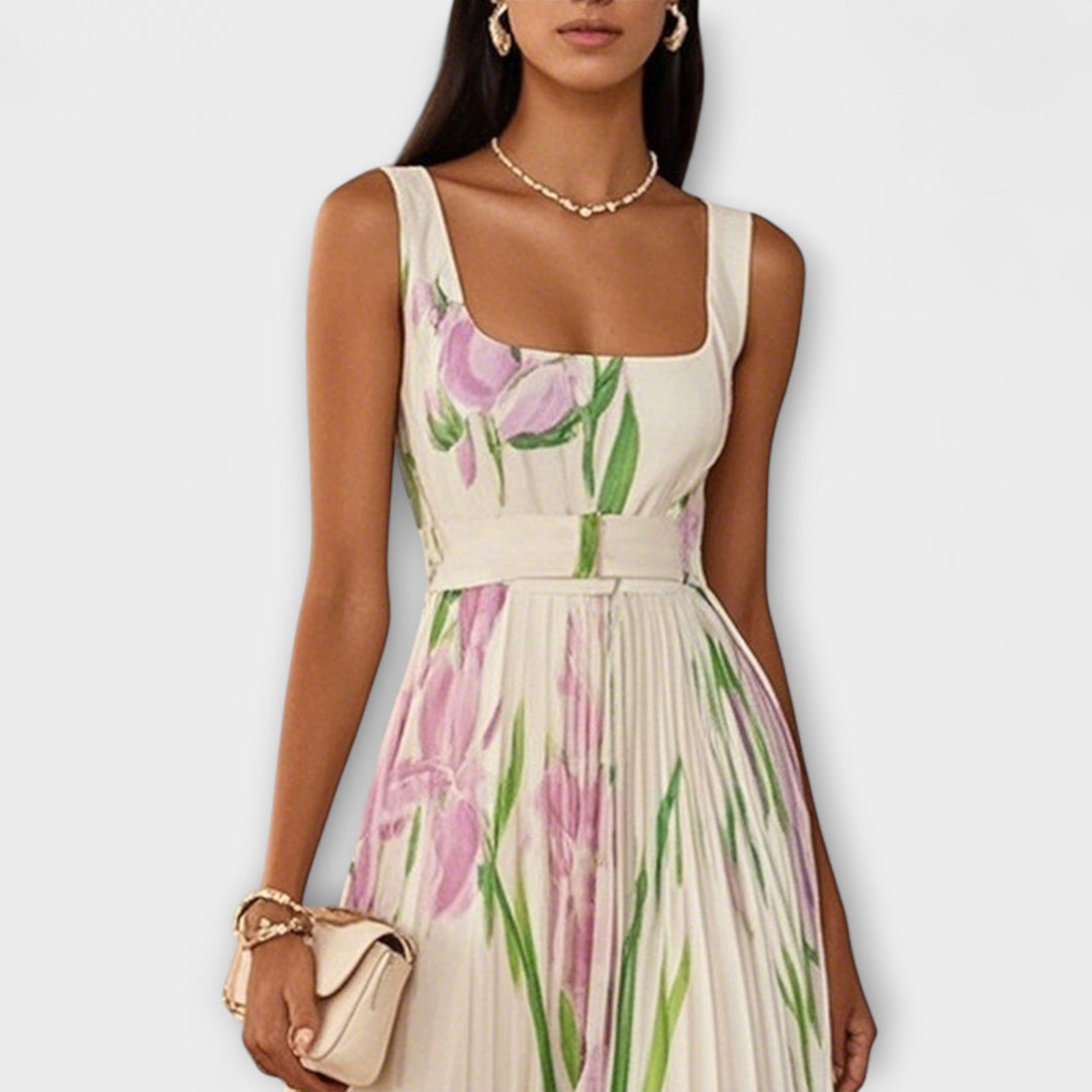 Penélope - Maxikleid aus Chiffon