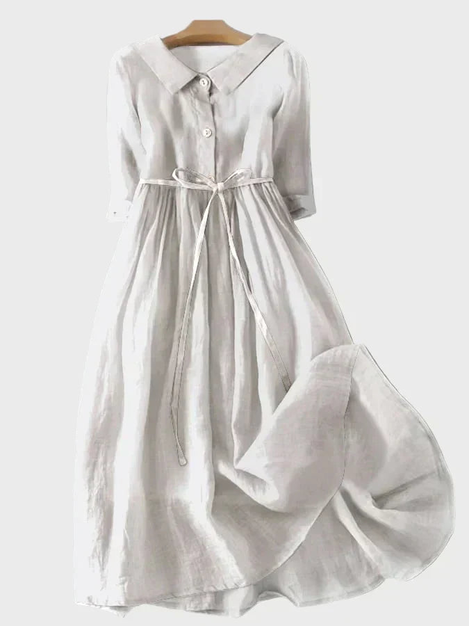 Kleid mit Eleganter Kragen
