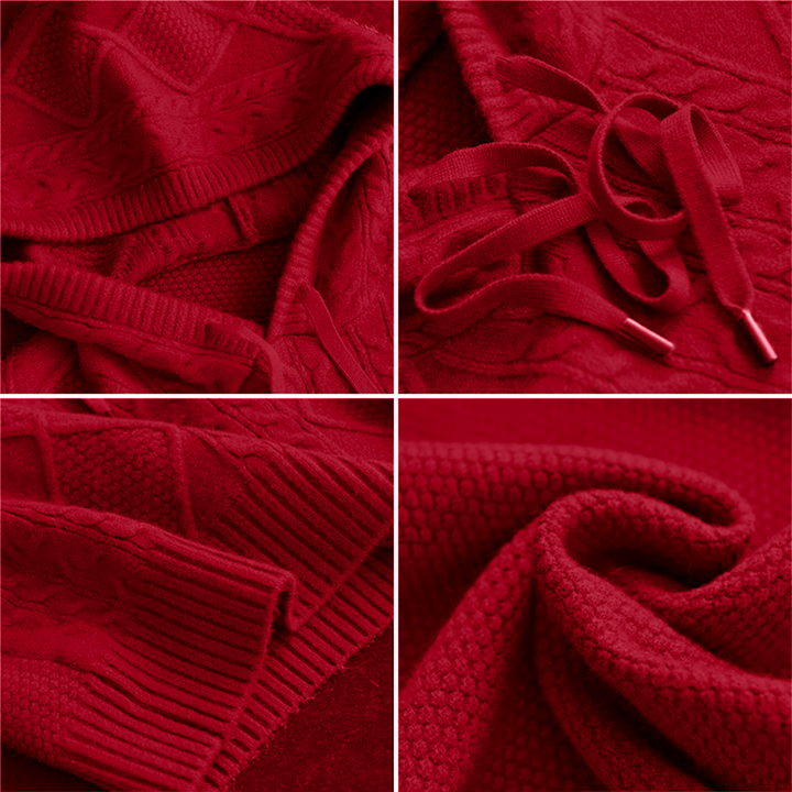 Isa | Strick Hoodie