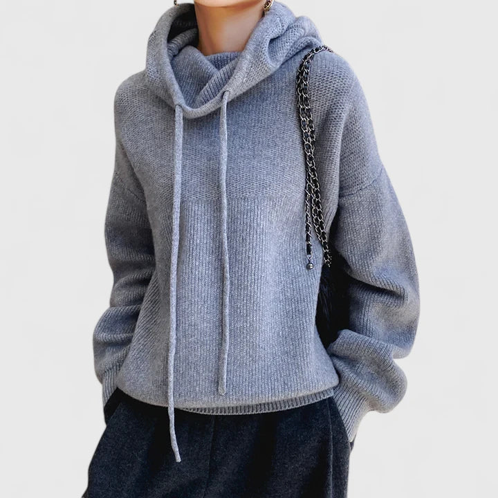 Monique | Bequemer Strick-Hoodie