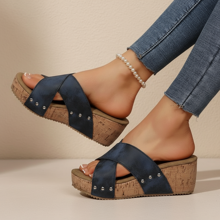 Rebekka – Boho Wedge Sandalen
