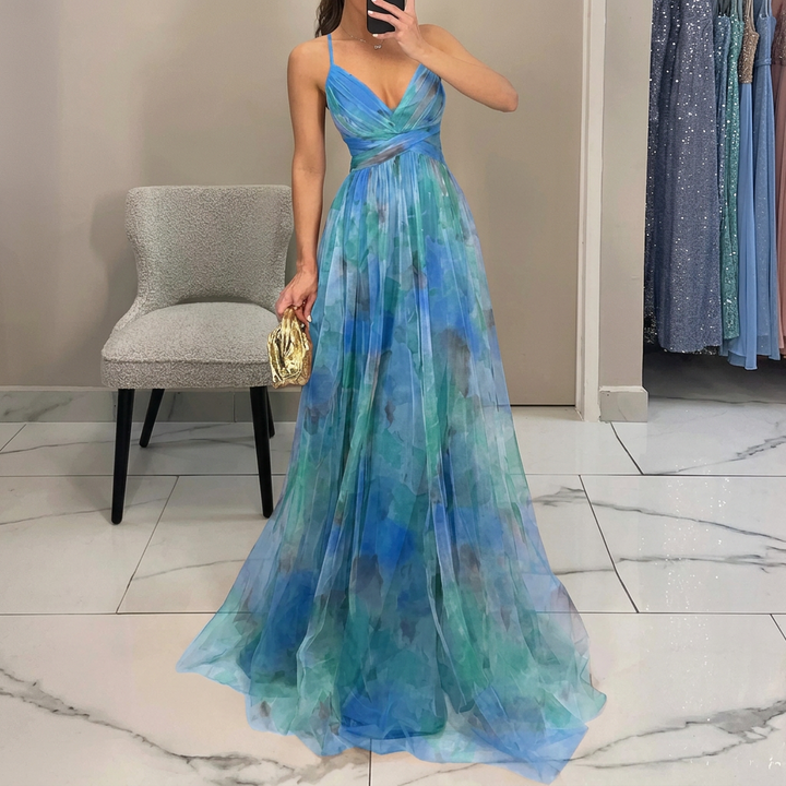 Margarida - Maxikleid mit Floralprint