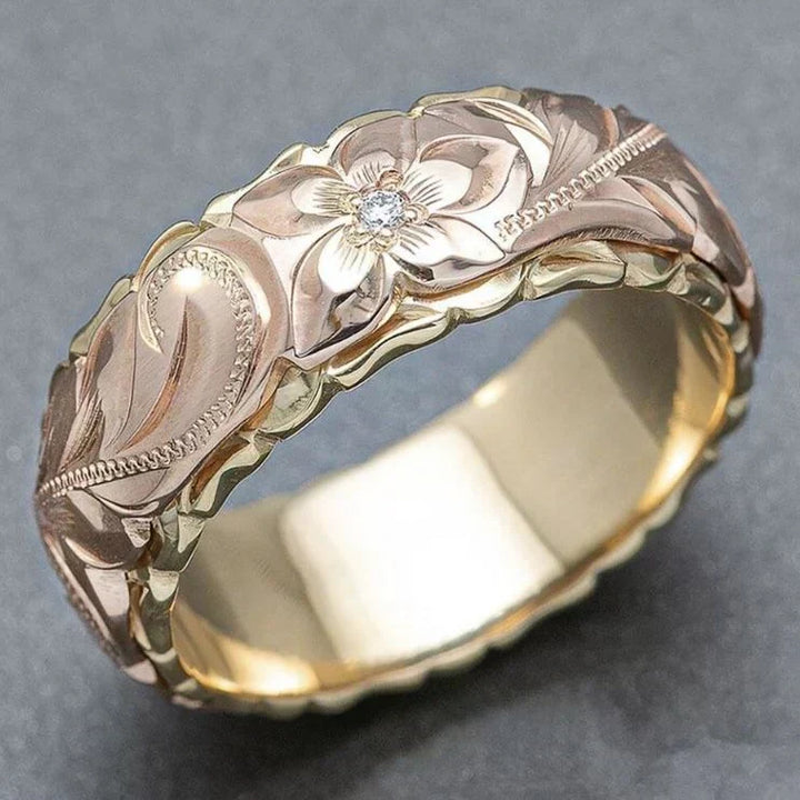 Eleganter Goldring für jeden Anlass