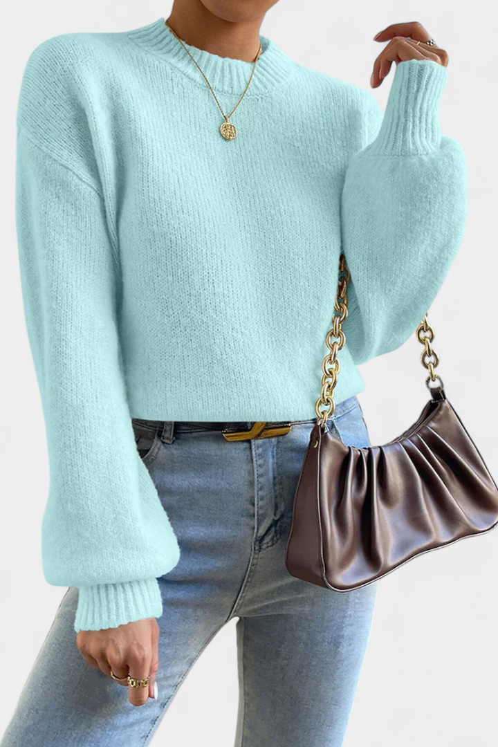 Rosa | Pullover mit Ballonärmeln