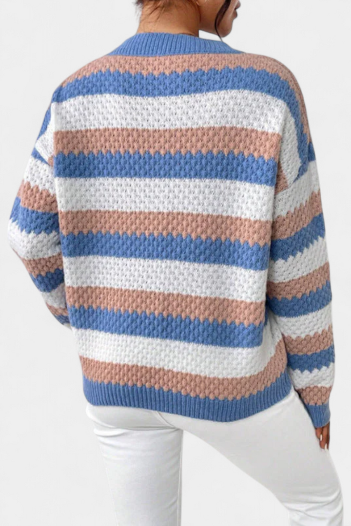 Nadia | Oversized Streifenpullover
