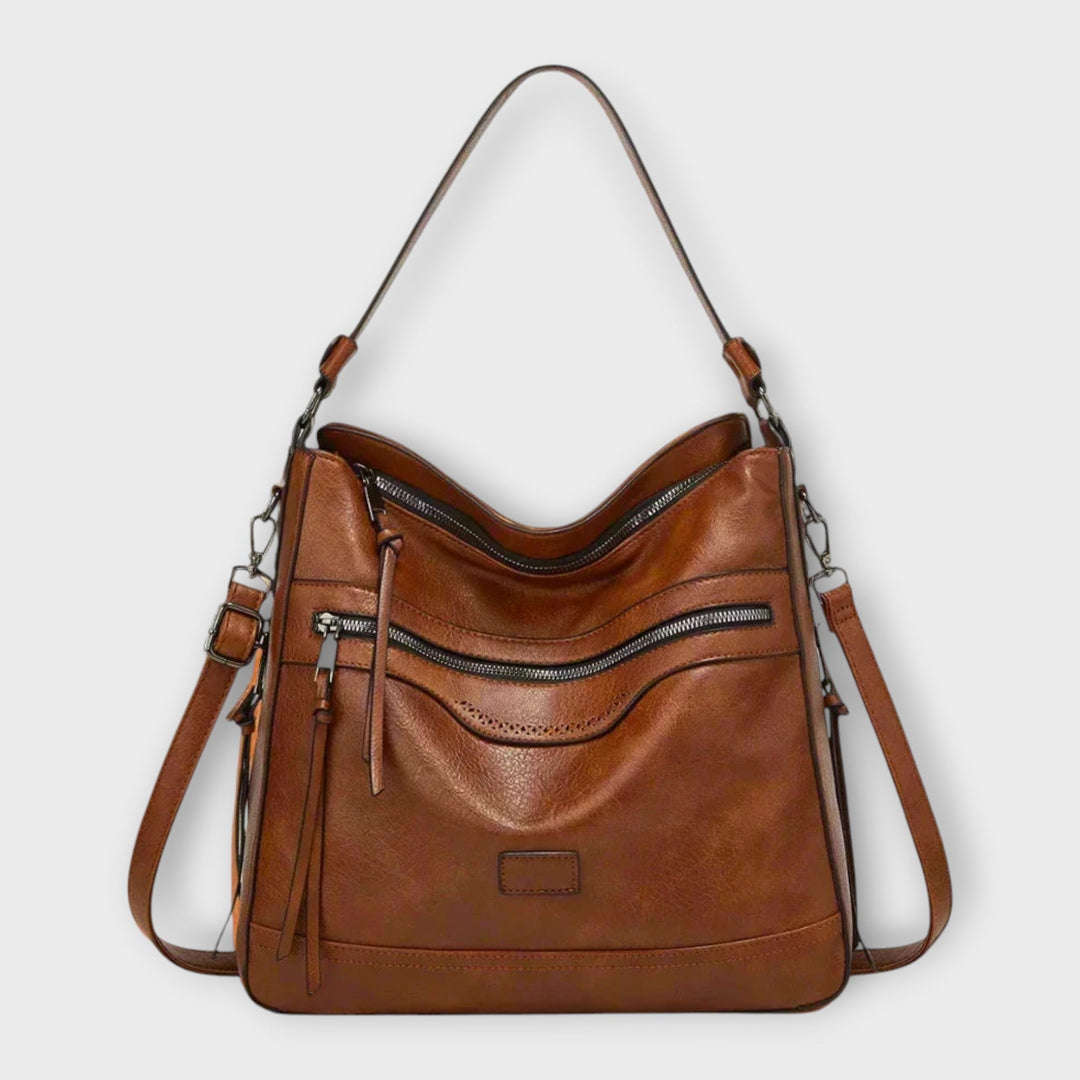 Emilia - Klassische Retro-Schultertasche