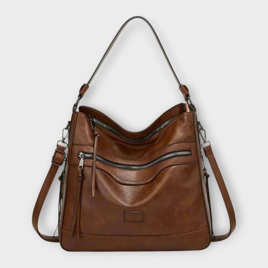 Emilia - Klassische Retro-Schultertasche