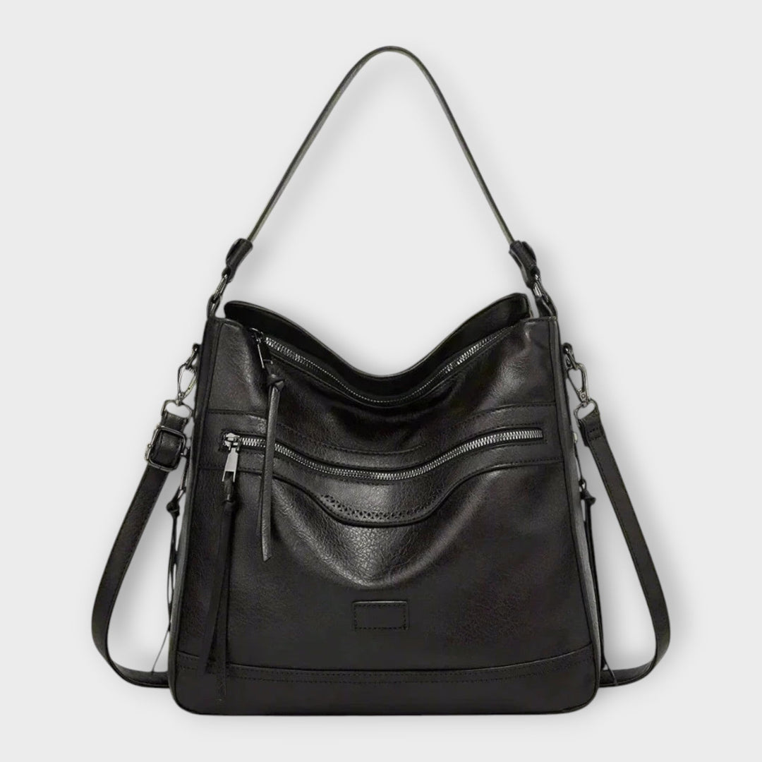 Emilia - Klassische Retro-Schultertasche