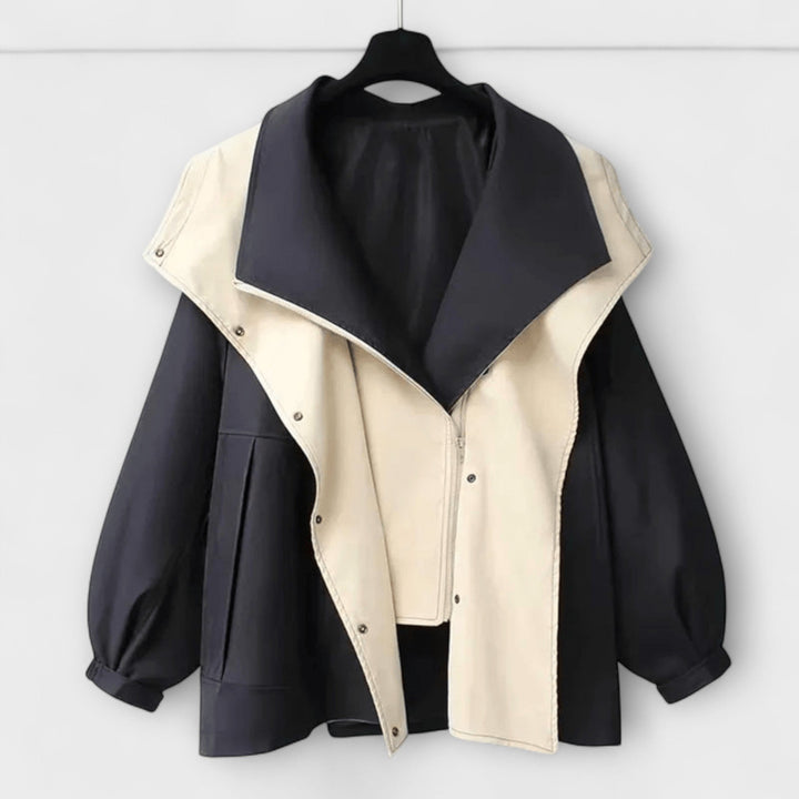 Mera - Bicolor Oversized Jacke