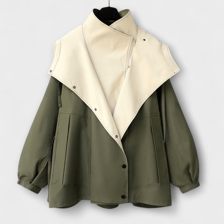 Mera - Bicolor Oversized Jacke