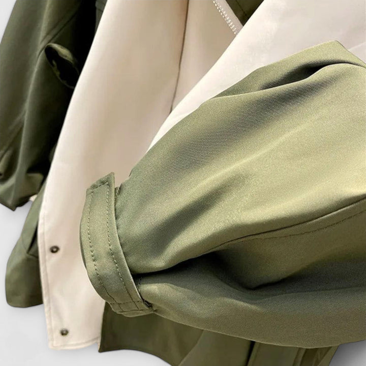 Mera - Bicolor Oversized Jacke