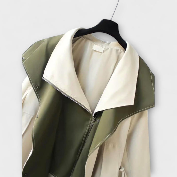Mera - Bicolor Oversized Jacke
