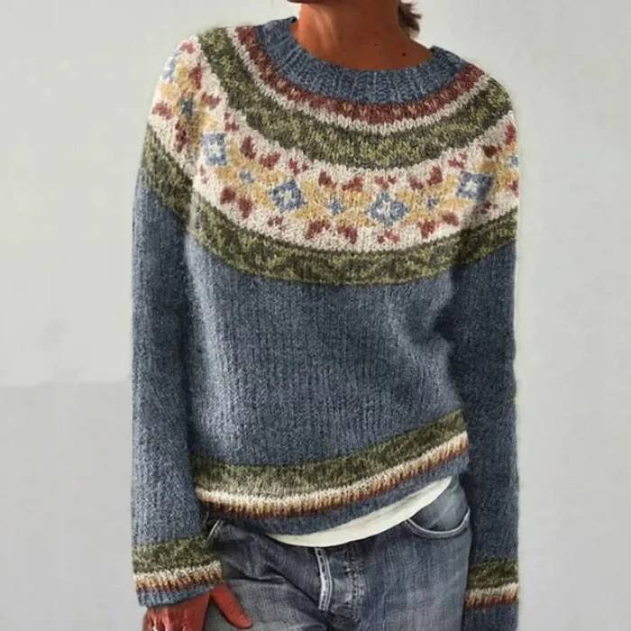 Katri | Stilvoller Retro-Pullover