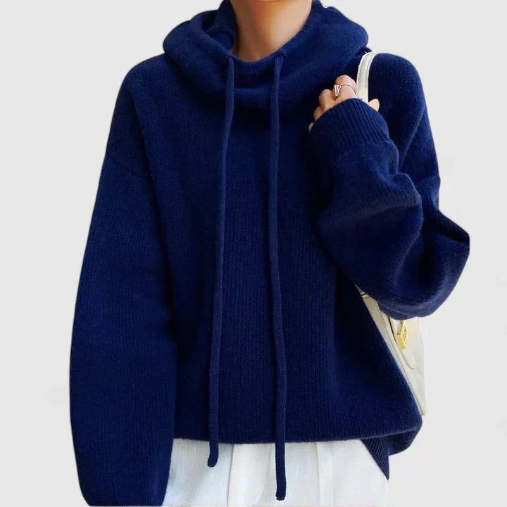 Monique | Bequemer Strick-Hoodie