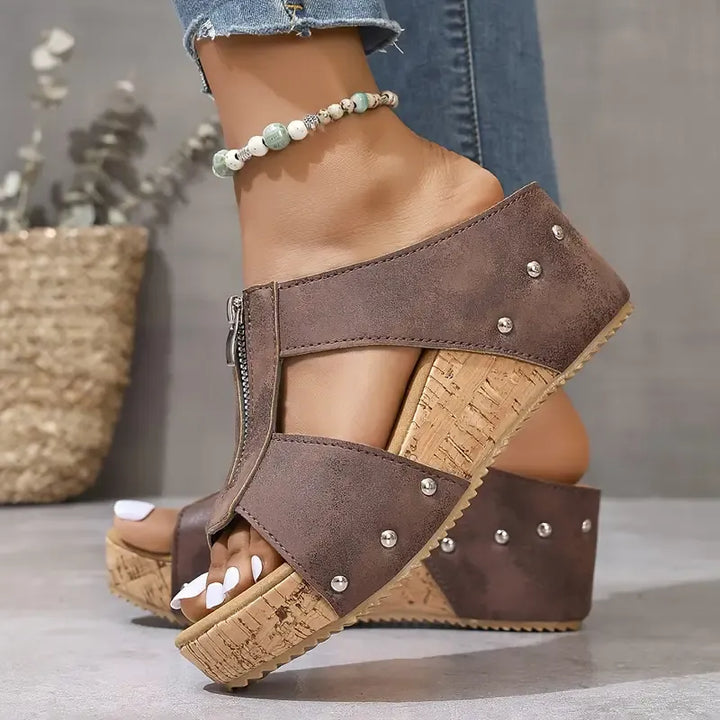 Chiara | Stylische Keilsandalen
