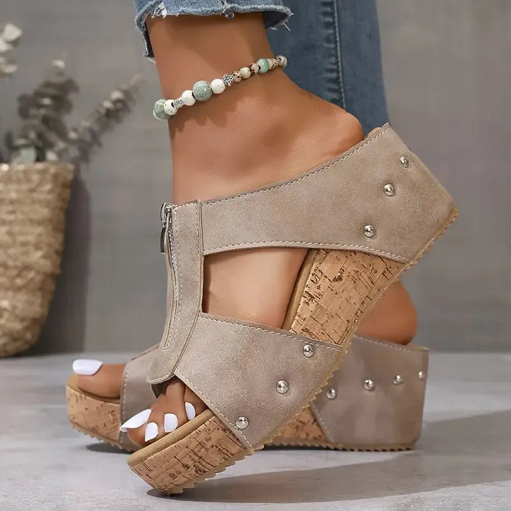 Chiara | Stylische Keilsandalen
