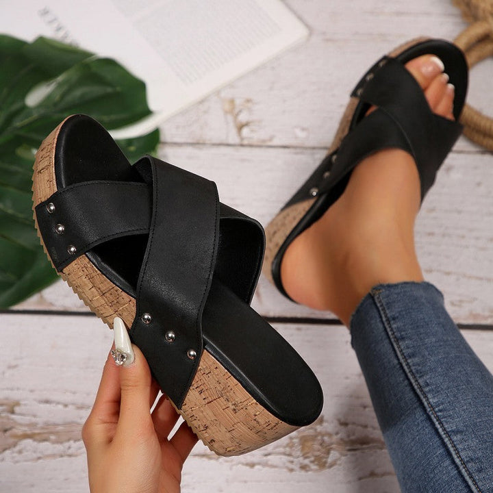 Rebekka – Boho Wedge Sandalen